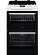AEG CCX1530ACW 55cm Double Oven Electric Cooker with Ceramic Hob - White