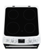 AEG CCX1530ACW 55cm Double Oven Electric Cooker with Ceramic Hob - White