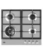 Beko HIAW64225SX Gas Hob - Stainless Steel