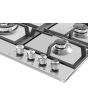 Beko HIAW64225SX Gas Hob - Stainless Steel