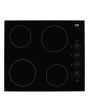 Beko HIC64102 Ceramic Hob - Black