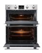 Belling BI702FPCTSTA Built In Double Eye Level Oven - Black