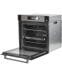 De Dietrich DOP7340X Multifunction Pyro Built In Sinlge Oven - Black & Stainless Steel