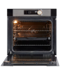 De Dietrich DOP7340X Multifunction Pyro Built In Sinlge Oven - Black & Stainless Steel