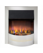 Dimplex 400000030 Portree Optiflame 3D Electric Inset Fire - Chrome