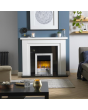 Dimplex 400000030 Portree Optiflame 3D Electric Inset Fire - Chrome