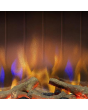 Dimplex 400000030 Portree Optiflame 3D Electric Inset Fire - Chrome