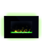Dimplex 400000340 Toluca Deluxe Optiflame Wall Fire - Black