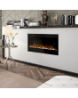 Dimplex 500002071 Prism 34inch Optiflame LED Electric Wall Fire - Black
