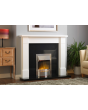 Dimplex X-037084 Dakota Optiflame Electric Fire - Stainless Steel