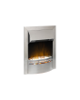 Dimplex X-037084 Dakota Optiflame Electric Fire - Stainless Steel