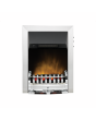 Dimplex X-047502 Balmoral Ecolite Optiflame Inset Electric Fire - Chrome