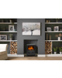 Dimplex X-059086 Bayport Opti-Myst Stove Electric Fan Heater - Matt Black