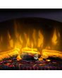 Dimplex X-059222 Leckford Optiflame Stove - Black