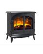 Dimplex X-059222 Leckford Optiflame Stove - Black