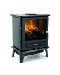 Dimplex X-060792 Willowbrook Opti-Myst Electric Stove Fan Heater - Matt Black