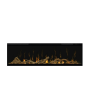 Dimplex X-210296 100inch 'Ignite' Linear Optiflame Inset Electric Fire - Black