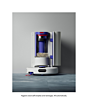 Dyson R1NUROVI R1 Nurovi Dry Robotic Vacuum Cleaner - Silver & Vinca Blue