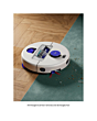 Dyson R2NUROVIW+D R2 Nurovi Wash+Dry - Silver & Vinca Blue