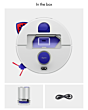Dyson R2NUROVIW+D R2 Nurovi Wash+Dry - Silver & Vinca Blue