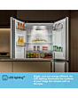 Fridgemaster MQ79395ES 79.4cm No Frost Fridge Freezer
