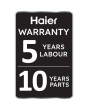 Haier HW90BP14357AETU X5 Plus 9KG 1400RPM Washing Machine - White