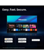 Hisense 43E7STUK PRO 43inch 4K UHD Hi-QLED Smart TV - Black