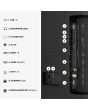 Hisense 75Q7STUK PRO 75inch 4K UHD Hi-QLED Smart TV - Black