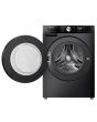 Hisense WF3S1043BB3 10.5kg 1400 Spin Steam Wash Black