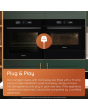 Hotpoint HO455HBUK 60cm Built In Electric Oven Black