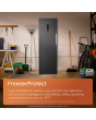 Hotpoint HPKF3241WXR4UK 54.5cm 50/50 Fridge Freezer Black Steel
