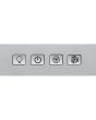 Hotpoint PHGC64FLMX 60cm Chimney Cooker Hood - Inox