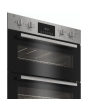 Indesit DUI10DIX Built Under Electric Fan Double Oven - Stainless Steel