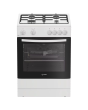 Indesit I6GGMMWUK 60cm Gas Freestanding Single Cooker - White