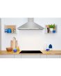 Indesit IHPC95LMX 90cm Chimney Cooker Hood - Stainless Steel