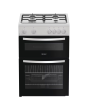 Indesit ITG6GW 60cm Gas Freestanding Twin Cooker - White