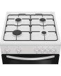 Indesit ITG6GW 60cm Gas Freestanding Twin Cooker - White