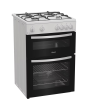 Indesit ITG6GW 60cm Gas Freestanding Twin Cooker - White