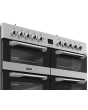 Leisure CS100F520X 100cm Dual Fuel Cooker Stainless Steel