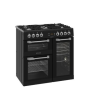 Leisure CS90F530K 90cm Dual Fuel Rangecooker with Triple Oven and Gas Hob - Black