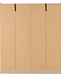 Lisdorat 100-101-075 NEVADA 4 DOOR 2 DRAWER MIRRORED WARDROBE - GREY GLOSS/LIGHT OAK EFFECT VENEER