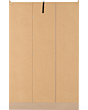 Lisdorat 100-101-077 NEVADA 3 DOOR 2 DRAWER MIRRORED WARDROBE - GREY GLOSS/LIGHT OAK EFFECT VENEER