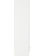 Lisdorat 100-101-091 NEVADA MIRRORED 2 DOOR 1 DRAWER WARDROBE - WHITE GLOSS
