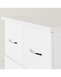 Lisdorat 100-102-106 NEVADA 3+2 DRAWER CHEST - WHITE GLOSS