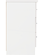 Lisdorat 100-102-107 NEVADA 3 DRAWER CHEST - WHITE GLOSS