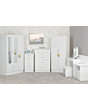 Lisdorat 100-102-109 NEVADA 6 DRAWER CHEST - WHITE GLOSS