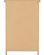 Lisdorat 100-103-051 NEVADA 3 DRAWER BEDSIDE - GREY GLOSS/LIGHT OAK EFFECT VENEER