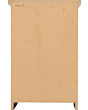 Lisdorat 100-103-053 NEVADA 2 DRAWER BEDSIDE - GREY GLOSS/LIGHT OAK EFFECT VENEER