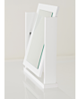 Lisdorat 100-105-017 NEVADA 4 DRAWER DRESSING TABLE SET - WHITE GLOSS