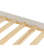 Lisdorat 200-201-019 MONACO 3' BED HIGH FOOT END - WHITE